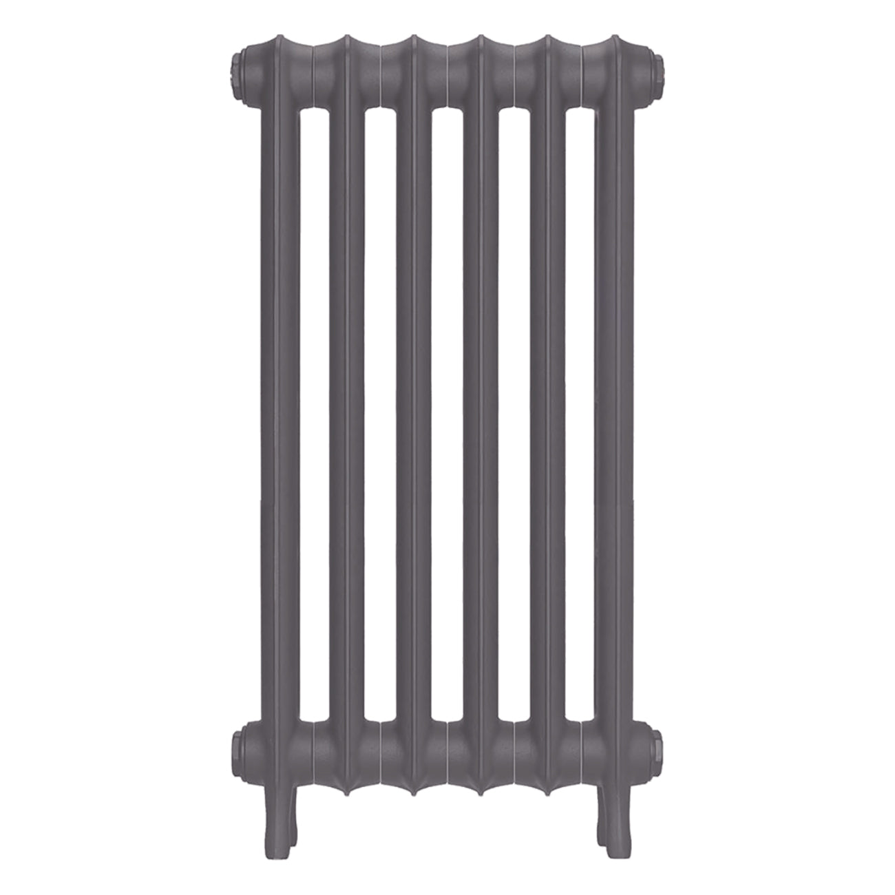 Emmeline I - Quartz Grey Cast Iron Column Radiator H807mm x W429mm 1 Column - Wall Hung