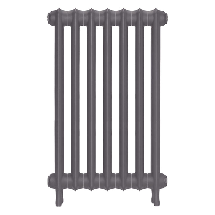 Emmeline I - Quartz Grey Cast Iron Column Radiator H807mm x W496mm 1 Column - Wall Hung