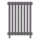 Emmeline I - Quartz Grey Cast Iron Column Radiator H807mm x W562mm 1 Column - Wall Hung