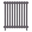Emmeline II - Quartz Grey Cast Iron Column Radiator H813mm x W695mm 2 Column - Wall Hung