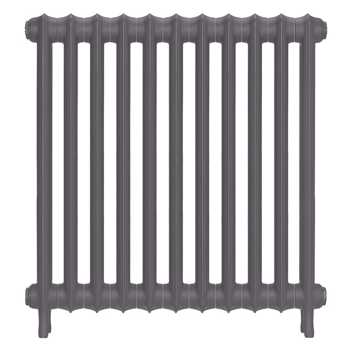 Emmeline II - Quartz Grey Cast Iron Column Radiator H813mm x W762mm 2 Column - Wall Hung