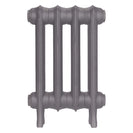 Emmeline II - Quartz Grey Cast Iron Column Radiator H413mm x W296mm 2 Column - Wall Hung