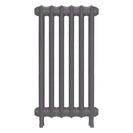 Emmeline II - Quartz Grey Cast Iron Column Radiator H813mm x W429mm 2 Column - Wall Hung