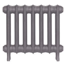 Emmeline II - Quartz Grey Cast Iron Column Radiator H413mm x W496mm 2 Column - Wall Hung