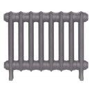Emmeline II - Quartz Grey Cast Iron Column Radiator H413mm x W562mm 2 Column - Wall Hung