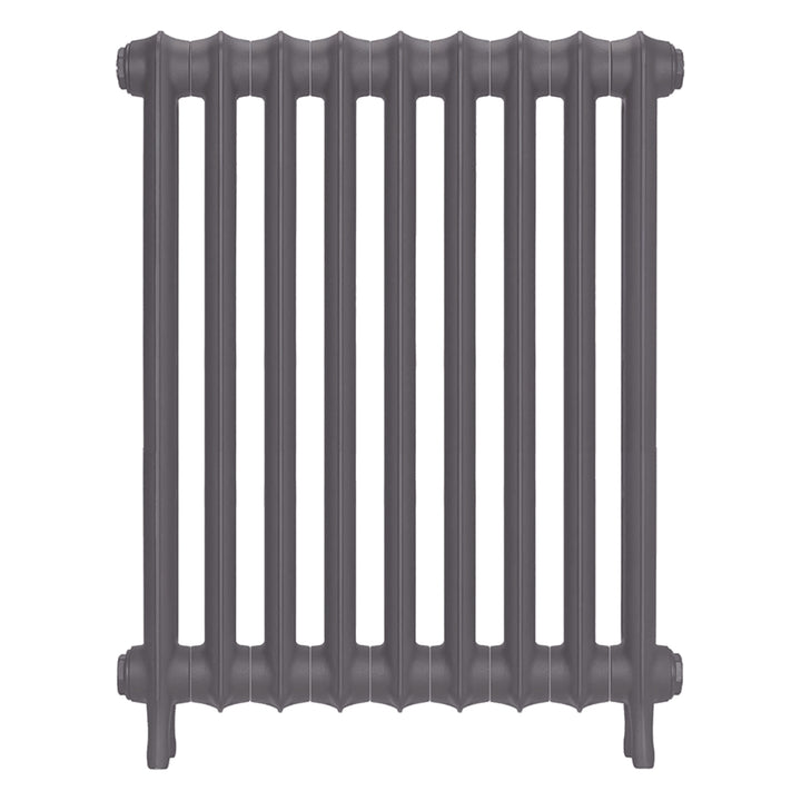 Emmeline II - Quartz Grey Cast Iron Column Radiator H813mm x W629mm 2 Column - Wall Hung