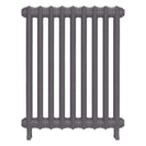 Emmeline II - Quartz Grey Cast Iron Column Radiator H813mm x W629mm 2 Column - Wall Hung