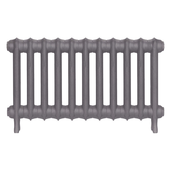 Emmeline III - Quartz Grey Cast Iron Column Radiator H416mm x W762mm 3 Column - Wall Hung