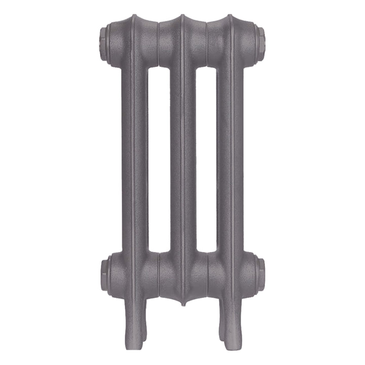 Emmeline III - Quartz Grey Cast Iron Column Radiator H416mm x W230mm 3 Column - Wall Hung