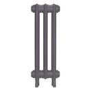 Emmeline III - Quartz Grey Cast Iron Column Radiator H616mm x W230mm 3 Column - Wall Hung