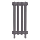 Emmeline III - Quartz Grey Cast Iron Column Radiator H616mm x W296mm 3 Column - Wall Hung