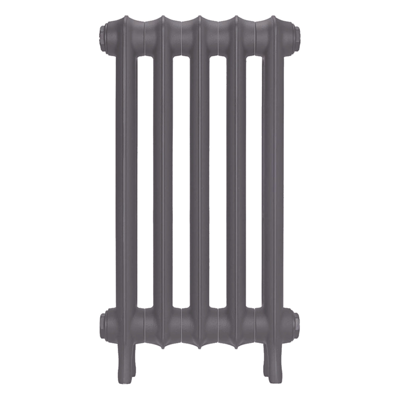 Emmeline III - Quartz Grey Cast Iron Column Radiator H616mm x W363mm 3 Column - Wall Hung