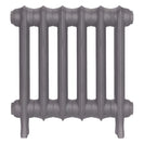 Emmeline III - Quartz Grey Cast Iron Column Radiator H416mm x W429mm 3 Column - Wall Hung