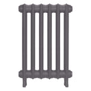 Emmeline III - Quartz Grey Cast Iron Column Radiator H616mm x W429mm 3 Column - Wall Hung