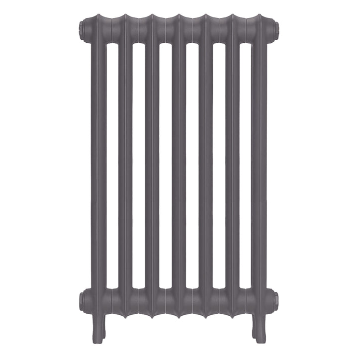Emmeline III - Quartz Grey Cast Iron Column Radiator H816mm x W496mm 3 Column - Wall Hung