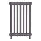 Emmeline III - Quartz Grey Cast Iron Column Radiator H816mm x W496mm 3 Column - Wall Hung
