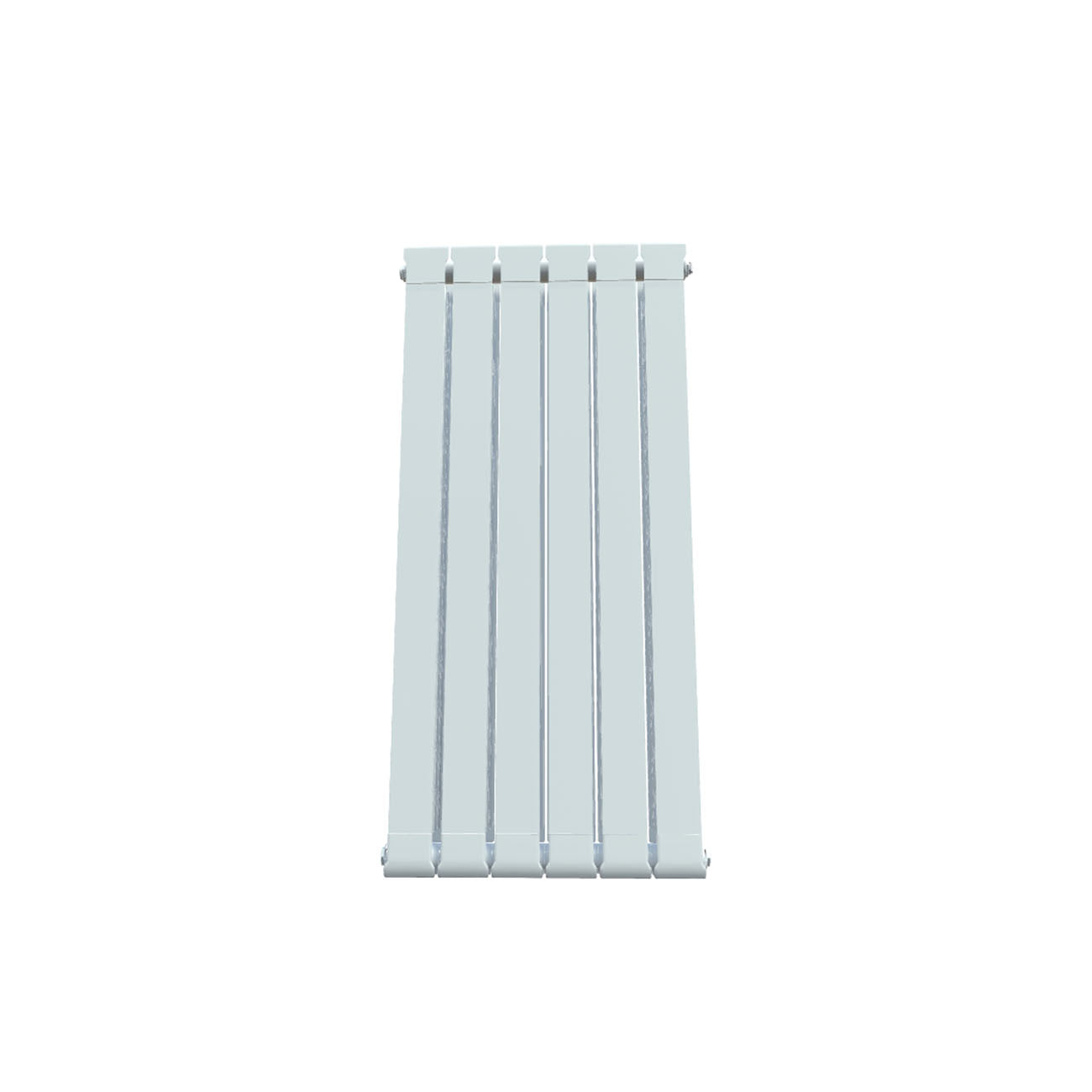 Formby - White Aluminium Flat Top Vertical Radiator H1046mm x W500mm