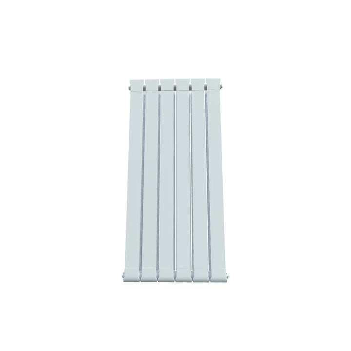 Formby - White Aluminium Flat Top Vertical Radiator H1046mm x W500mm
