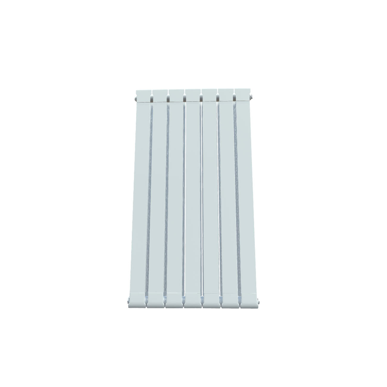 Formby - White Aluminium Flat Top Vertical Radiator H1046mm x W580mm