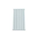 Formby - White Aluminium Flat Top Vertical Radiator H1046mm x W580mm