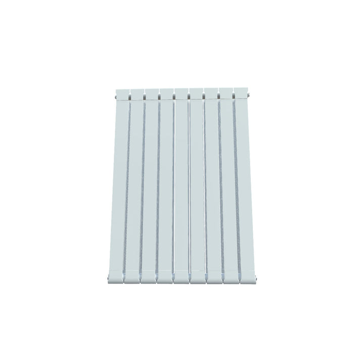 Formby - White Aluminium Flat Top Vertical Radiator H1046mm x W740mm