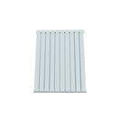 Formby - White Aluminium Flat Top Vertical Radiator H1046mm x W820mm