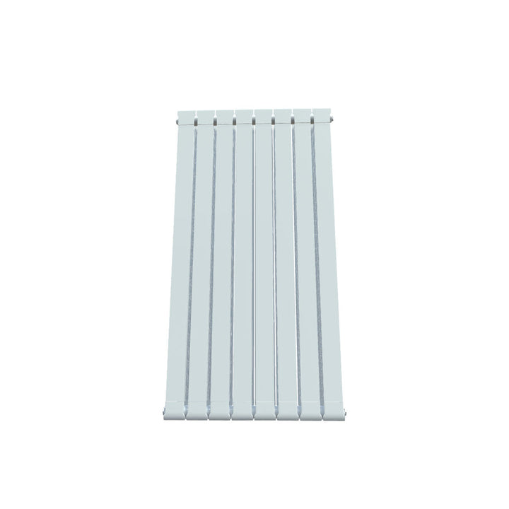 Formby - White Aluminium Flat Top Vertical Radiator H1246mm x W660mm