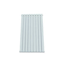 Formby - White Aluminium Flat Top Vertical Radiator H1246mm x W740mm