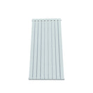 Formby - White Aluminium Flat Top Vertical Radiator H1446mm x W740mm