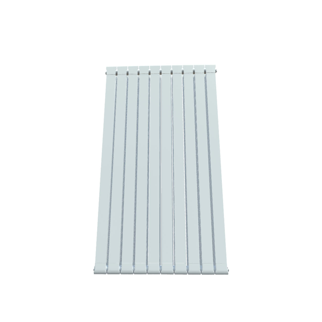 Formby - White Aluminium Flat Top Vertical Radiator H1446mm x W820mm