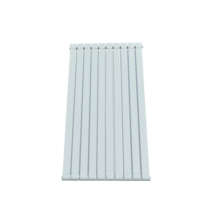 Formby - White Aluminium Flat Top Vertical Radiator H1446mm x W820mm