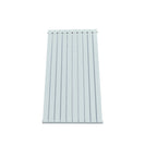 Formby - White Aluminium Flat Top Vertical Radiator H1446mm x W820mm