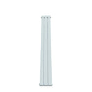 Formby - White Aluminium Flat Top Vertical Radiator H1646mm x W260mm