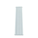Formby - White Aluminium Flat Top Vertical Radiator H1646mm x W400mm