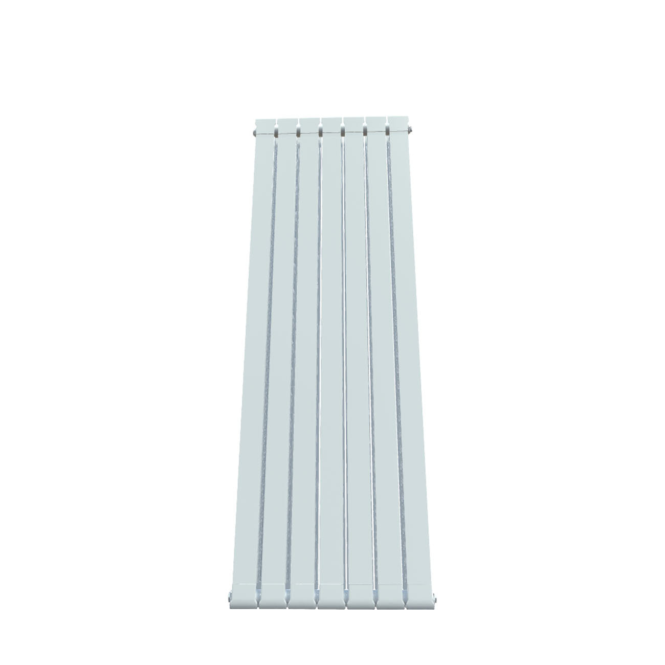 Formby - White Aluminium Flat Top Vertical Radiator H1646mm x W580mm