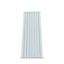 Formby - White Aluminium Flat Top Vertical Radiator H1646mm x W660mm