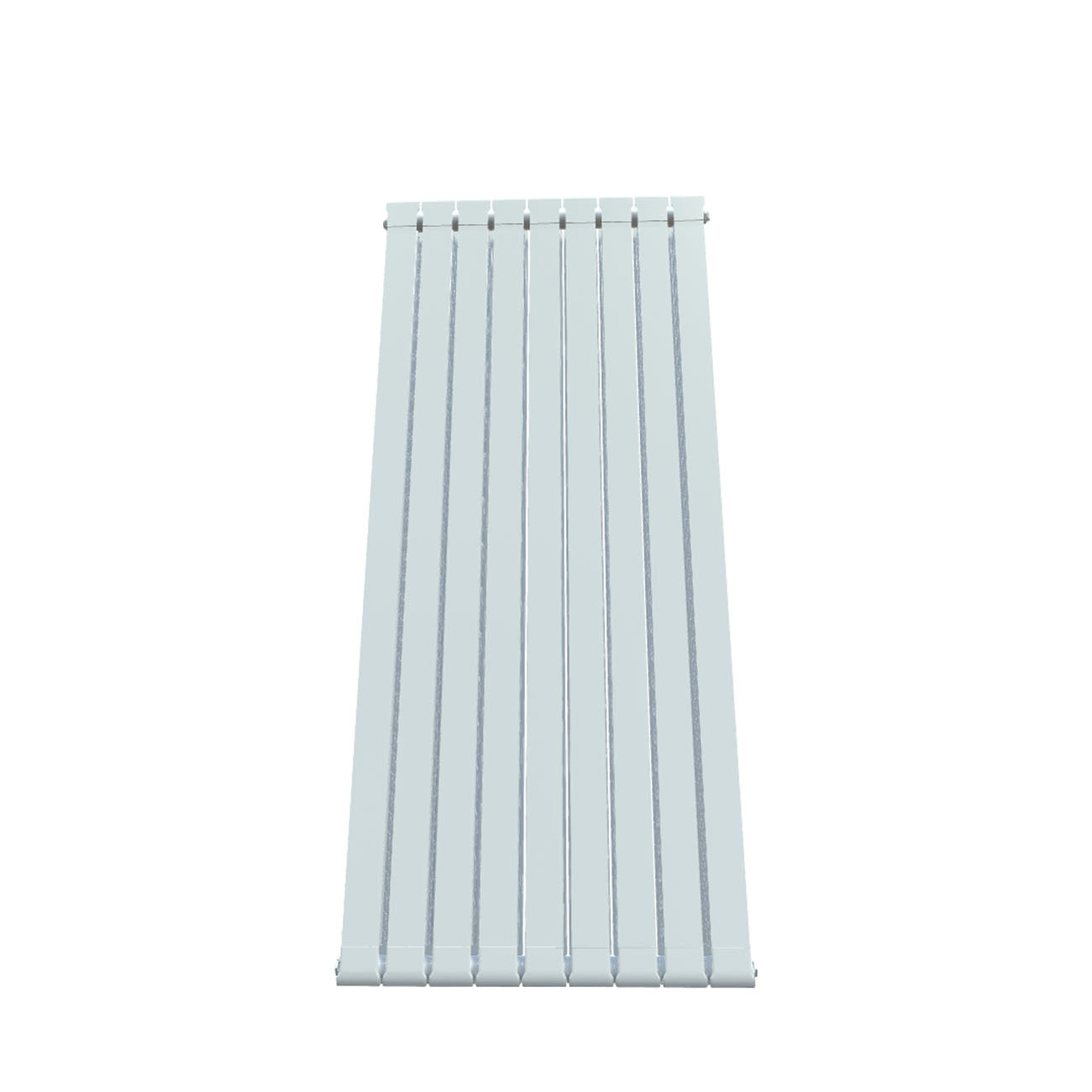 Formby - White Aluminium Flat Top Vertical Radiator H1646mm x W740mm