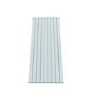 Formby - White Aluminium Flat Top Vertical Radiator H1646mm x W740mm