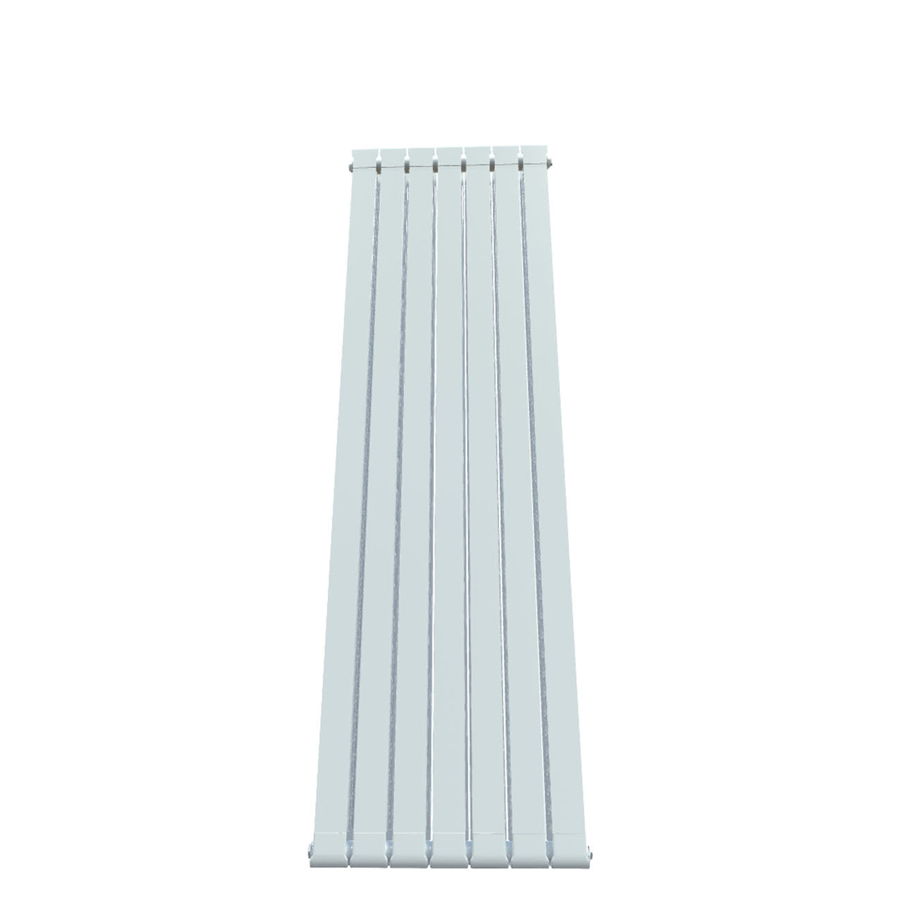 Formby - White Aluminium Flat Top Vertical Radiator H1846mm x W580mm