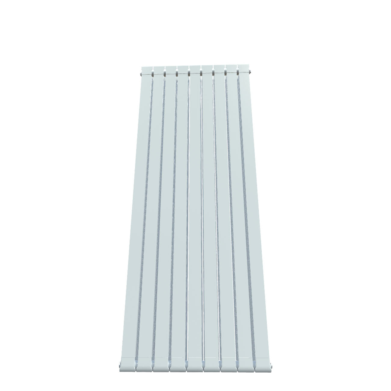 Formby - White Aluminium Flat Top Vertical Radiator H1846mm x W740mm
