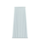 Formby - White Aluminium Flat Top Vertical Radiator H1846mm x W740mm