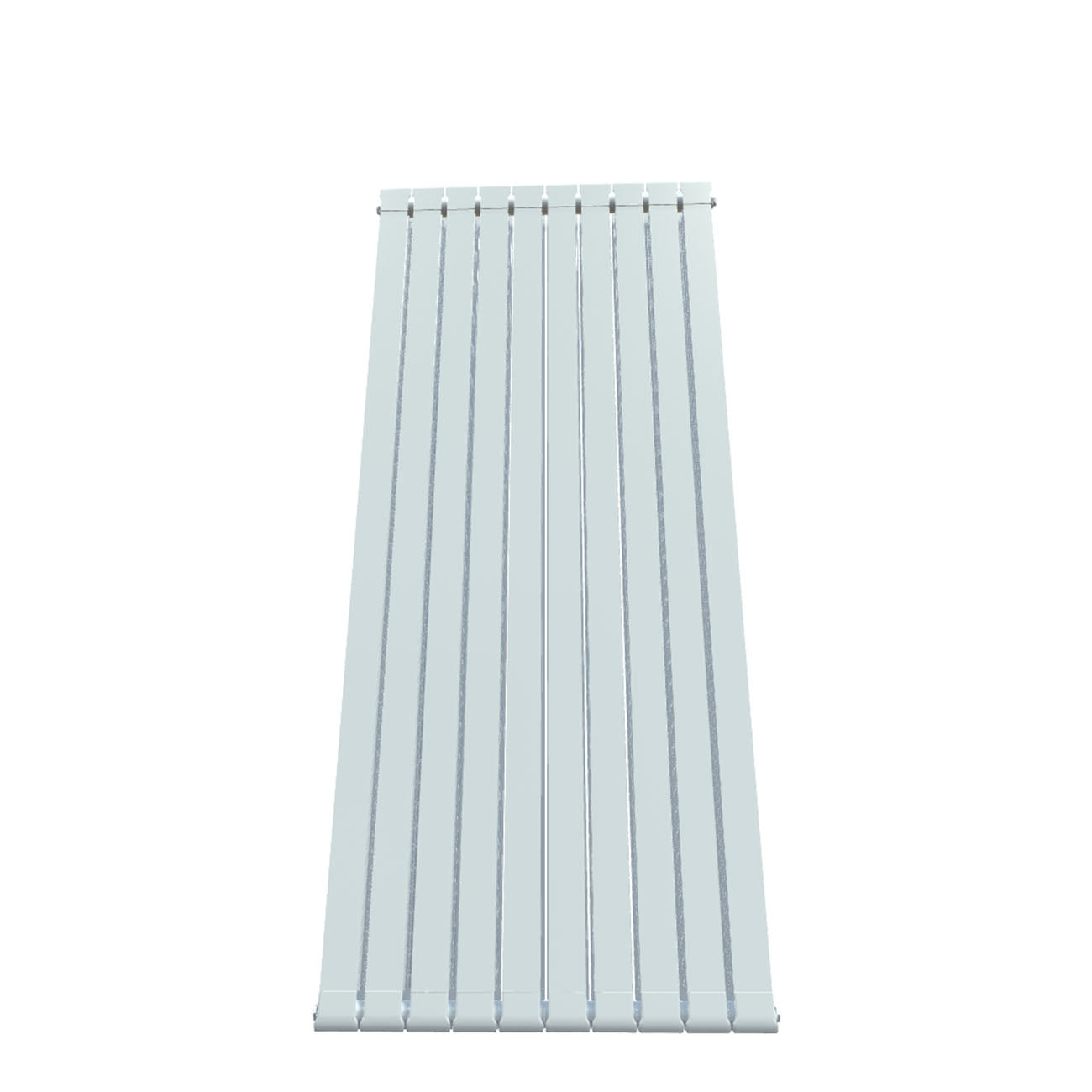 Formby - White Aluminium Flat Top Vertical Radiator H1846mm x W820mm