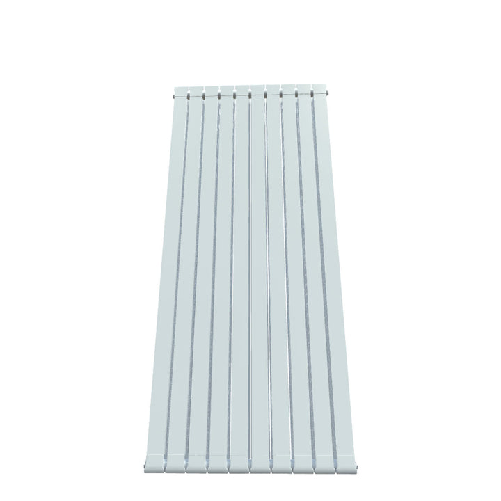 Formby - White Aluminium Flat Top Vertical Radiator H1846mm x W820mm