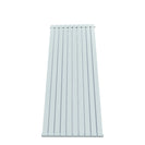 Formby - White Aluminium Flat Top Vertical Radiator H1846mm x W820mm