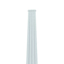 Formby - White Aluminium Flat Top Vertical Radiator H2046mm x W320mm