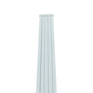 Formby - White Aluminium Flat Top Vertical Radiator H2046mm x W400mm
