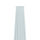 Formby - White Aluminium Flat Top Vertical Radiator H2046mm x W580mm