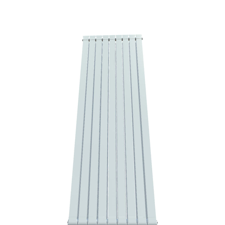 Formby - White Aluminium Flat Top Vertical Radiator H2046mm x W740mm