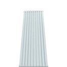 Formby - White Aluminium Flat Top Vertical Radiator H2046mm x W820mm