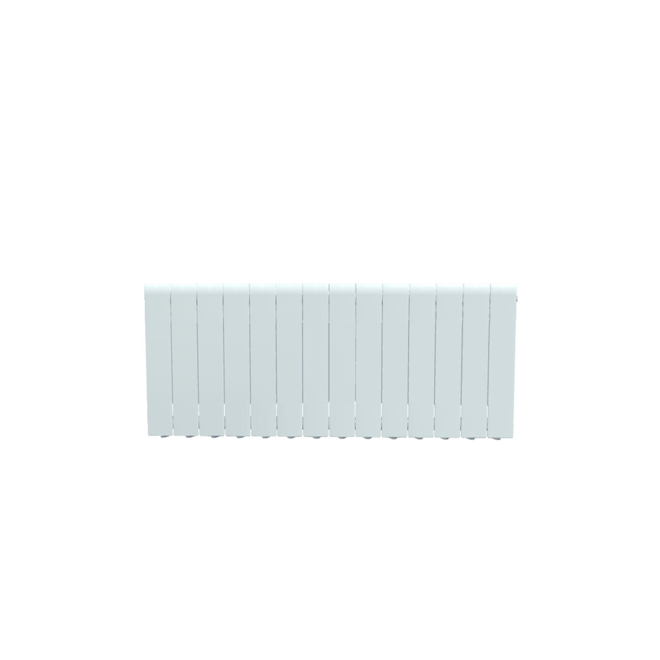 Formby - White Aluminium Flat Top Horizontal Radiator H440mm x W1200mm